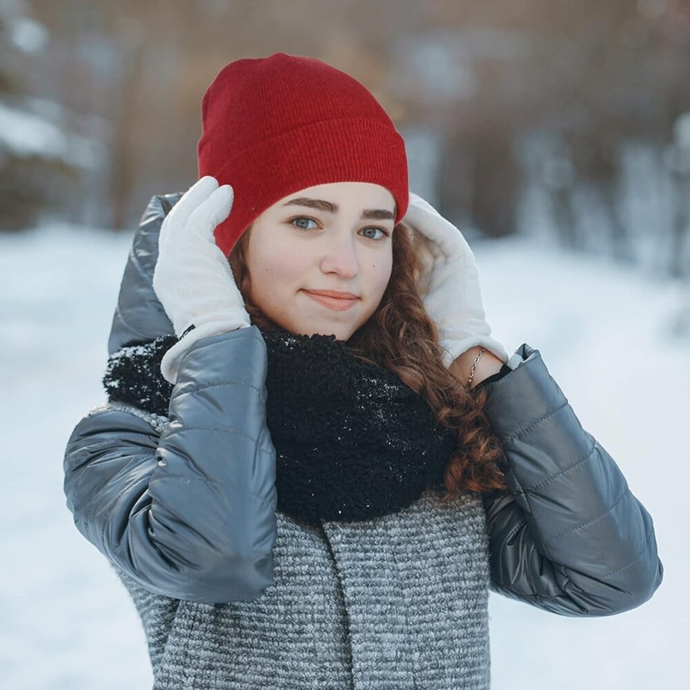 25 Pack Winter Beanie Hats Bulk for Men Women Knit Caps Cold Weather Warm - Picture 5 of 6